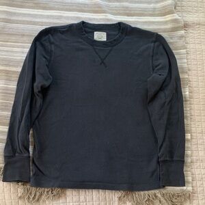 Buck Mason Navy Field Spec Cotton Crew